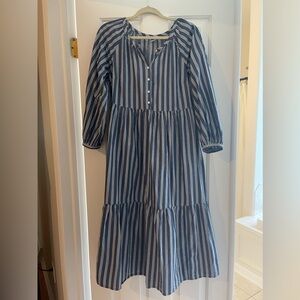 Old Navy Blue Stripe Dress